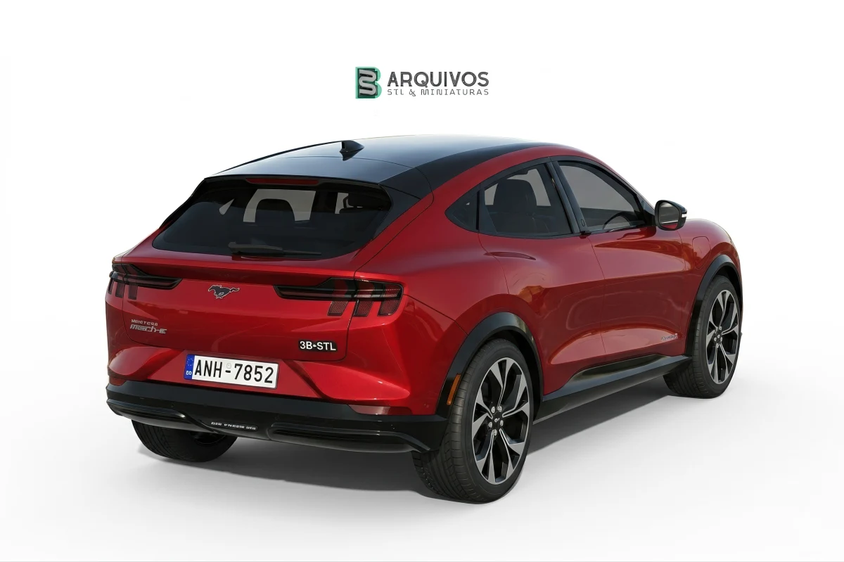 Modelo 3D STL - Ford Mustang MACH-E 2021 — foto 3